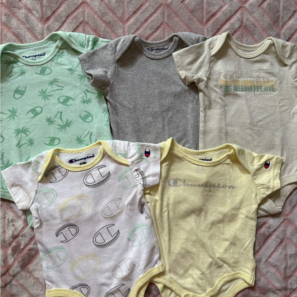 Champion Baby Onesies Set 0-3M